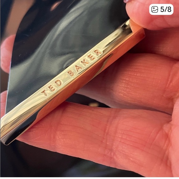 Ted Baker Glossy Black Tote with Large Bow NWT - Picture 4 of 12